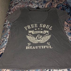 Torrid Free soul shirt Size 1